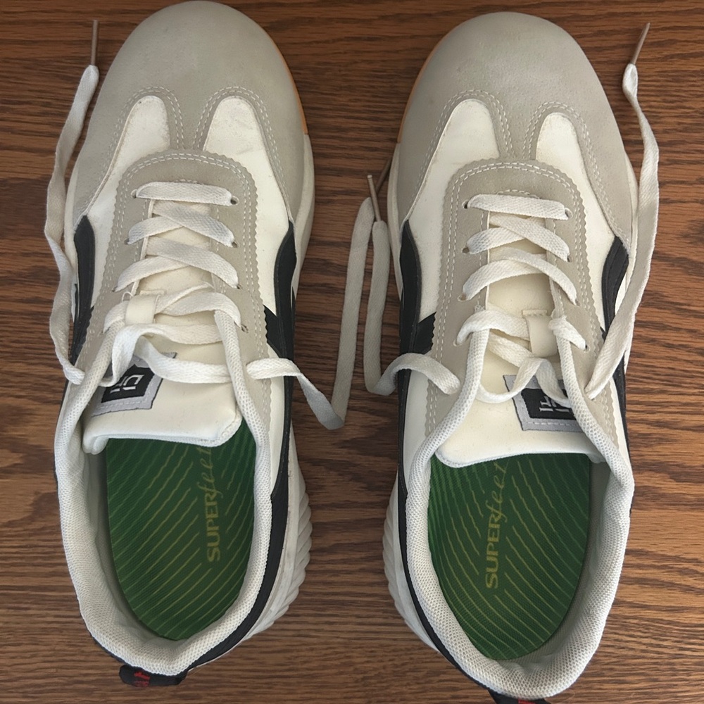 White and Black Women’s Shoes
